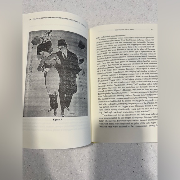 Fatma Muge Gocek Political Cartoons in the Middle East: Non-Fiction Hardcover - Picture 13 of 15